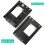 MSATA SSD to 2.5Inch  3.0 III Adapter Card with Frame Bracket Support Full Size MSATA SSD 6Gps for Desktop Computer 2