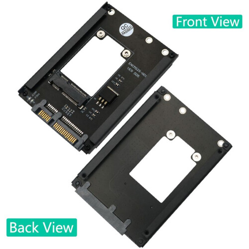 MSATA SSD to 2.5Inch  3.0 III Adapter Card with Frame Bracket Support Full Size MSATA SSD 6Gps for Desktop Computer 1