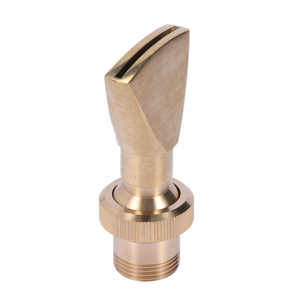 1/2 Inch Dn15 And 3/4 Inch Dn20 Brass Water Fountain Nozzle Spray Sprinkler Head Garden Landscape Fountain Garden Pond Decoration Fountain Equipment 4852693561452