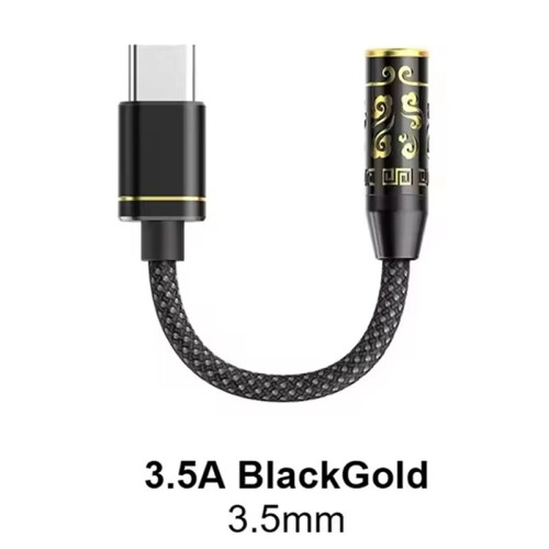 USB DAC AMP Type-C to 3.5mm Earphone Adapter USB-C Cable DSD Decoder for Android TC 3.5mm Decoder A 1