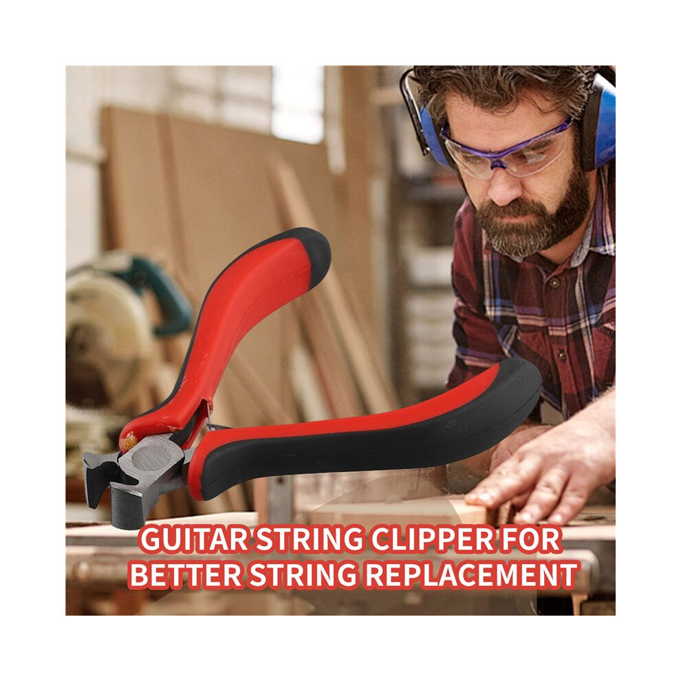 Guitar String Cutter Fret Fretboard Nipper Bridge Pin Plier Cut Luthier Tool S5 4852537392280