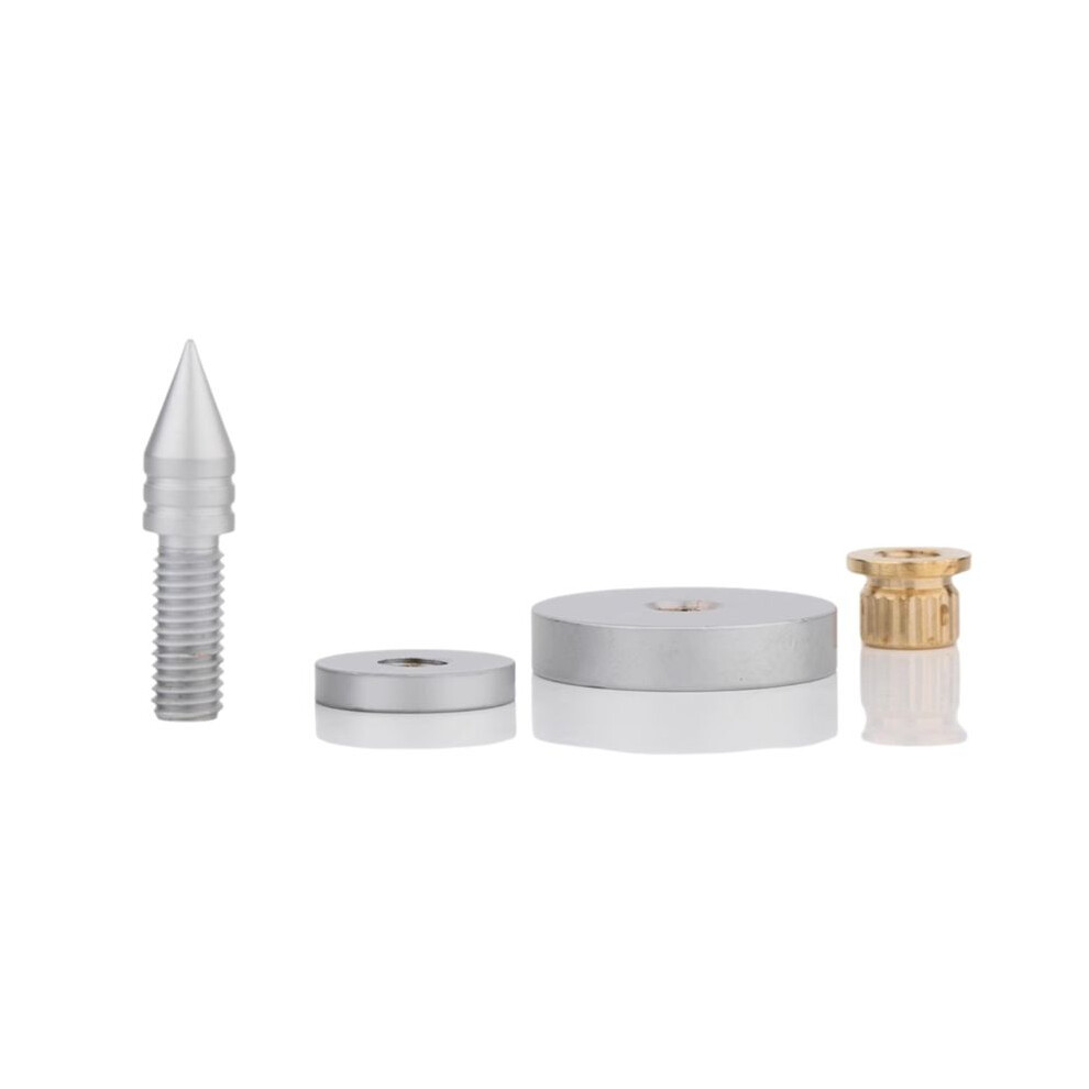 4 Pcs Sp3535 Speaker Spike Isolation Feet Brass Cone Turntable Amplifier Hi Fi Speaker Stand Feet Foot Pad 4852367078606