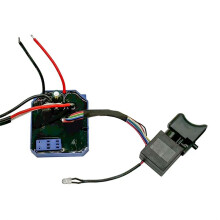 Lithium Electric Dril Brushless Motor Assembly 21v 12teeth Control Board Brushless Lithium Drill Motor Assembly