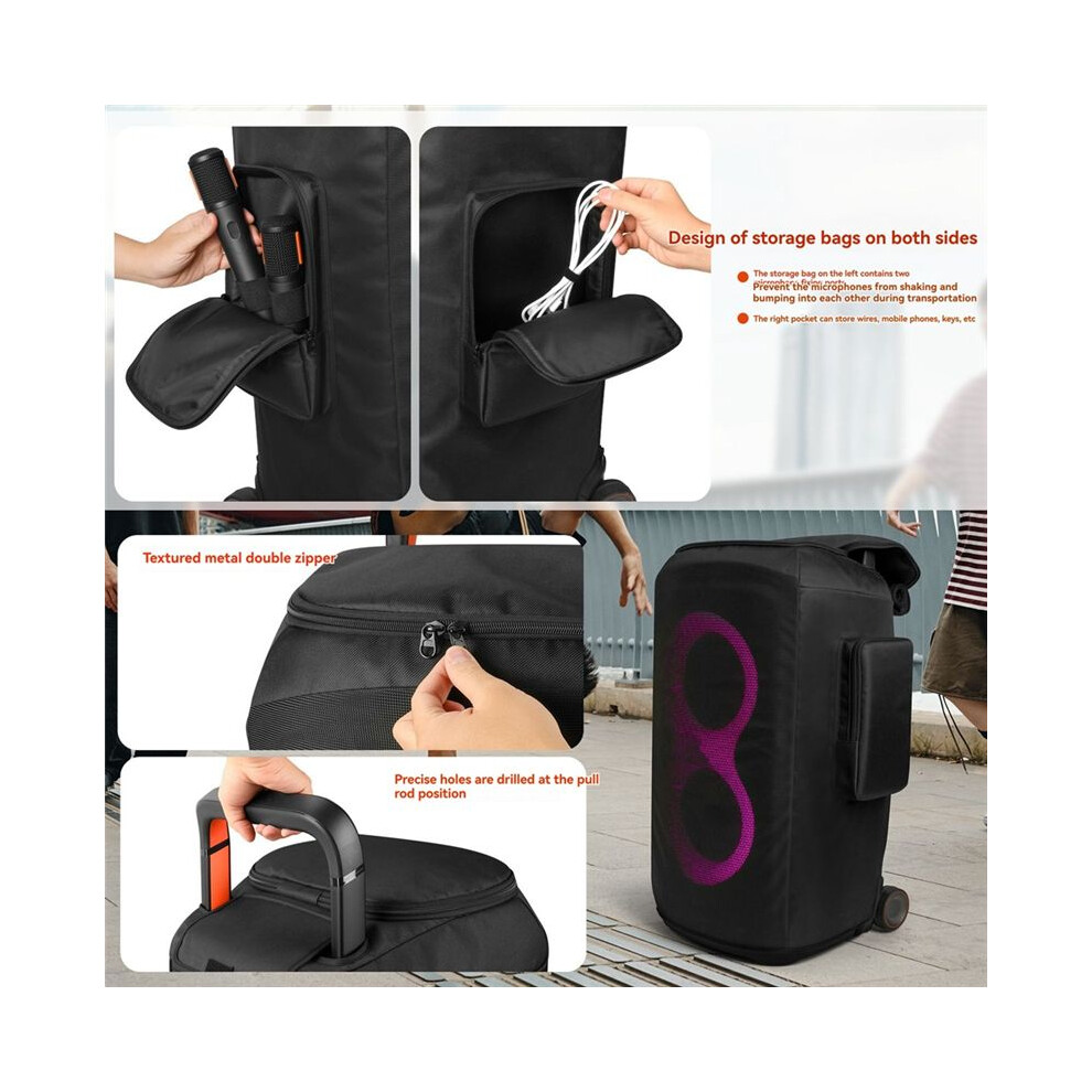 Txesign Dust Cover Protective Case For Jbl Partybox 520 Portable Party Speaker, Stretch Dust Case Mesh Speaker Cover 4852693553952