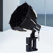 30 cm achteckige Softbox mit Mini-Bowens-Anschluss und Schnellverschluss, Wabengitter für ZU60- oder M60-COB-Aufhelllicht im Studio