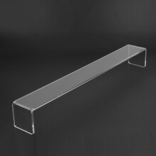 Artist Leaning Bridge Clear Acrylic Wrist Rest Transparent Art Drawing Tool for Steady Hand Painting, Drawing
