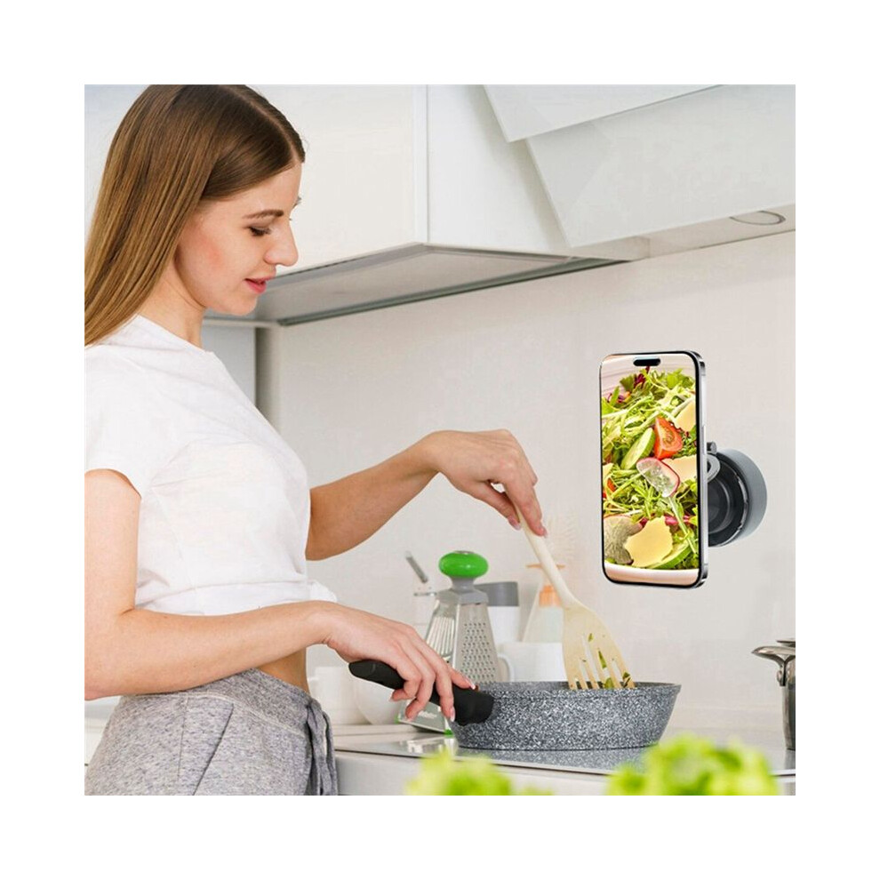 Electric Vacuum Magnetic Suction Cup Folding Swivel Stand 360 Rotation For Vacuum Swivel Stand Electric Phone Holder 4852537389495