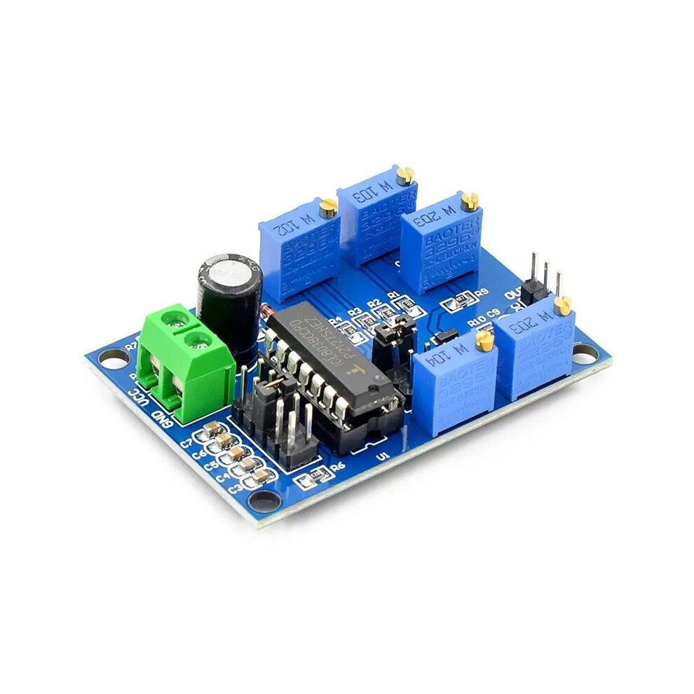 Icl8038 Signal Generator Medium/Low Signal Frequency 10Hz-450Khz Triangular/Rectangular/Sine Wave Generator Module 4852693555772