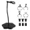 3Ensembles Porte-Figurines Noir Base Splicable Et Flexible 1