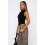 Damen Sommer Tanktop Schwarz M 1