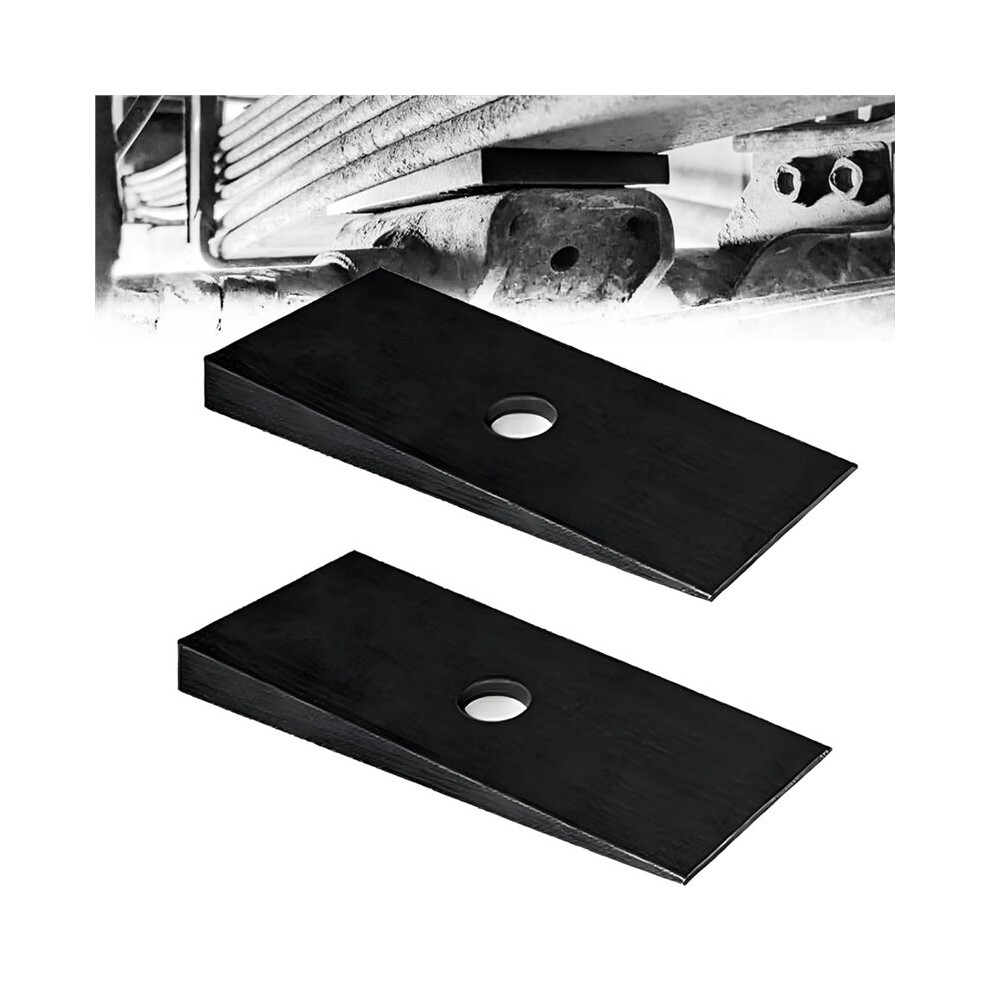 Spactz 2.5 Degree Angle Correction Suspension Axle Shims For Leaf Springs Pinion Angle Shims Pinion Wedges