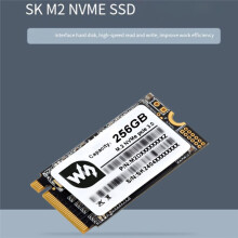 Waveshare Hard Drive SK M2 NVME Protocol High Speed SSD High Quality 3D TLC Flash Particles High Speed Read/Write,256G