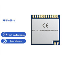 RF4463 PRO Drahtloses HF-Modul SI4463 Kommunikationsmodul für Smart Homes/Fernbedienungen/Spielzeugsteuerungen 915 MHz