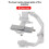 JLWIN Lower Quick Release Camera Plate Kit for  RS4  Stabilizer Camera Quick Release Plate Camera Accessories 3