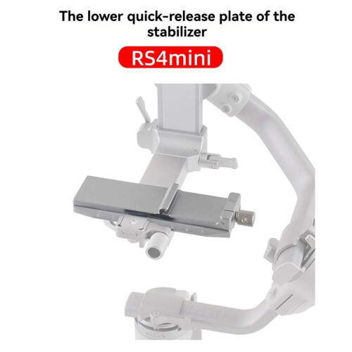 JLWIN Lower Quick Release Camera Plate Kit for  RS4  Stabilizer Camera Quick Release Plate Camera Accessories 2