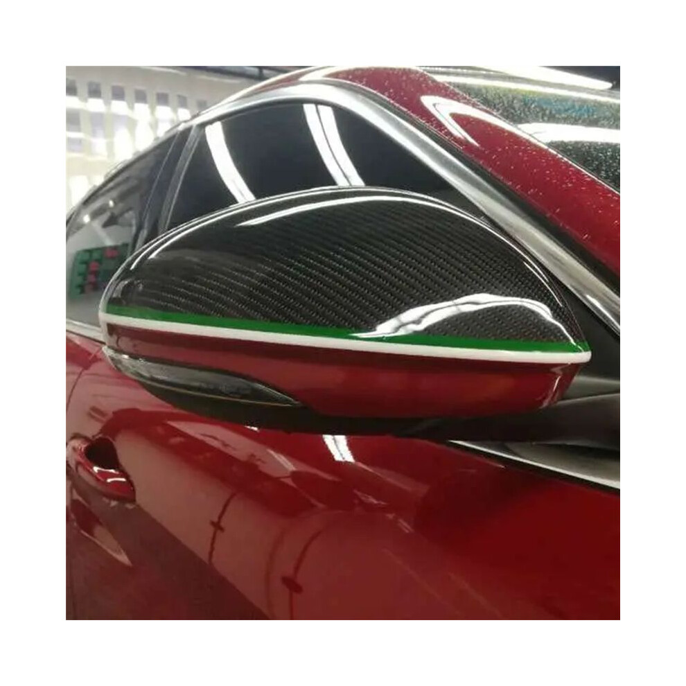 Carbon Fiber Rearview Mirror Cover Side Wing Mirror Shell For Alfa Romeo Giulia 952 A 4851514182777