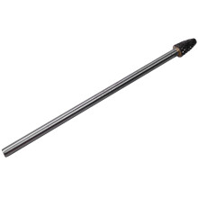 4-teiliges Set mit langen, doppelt verzahnten Rotationsfräsern aus Wolframkarbid, 1/4-Zoll-Schaft, 6 Zoll Länge
