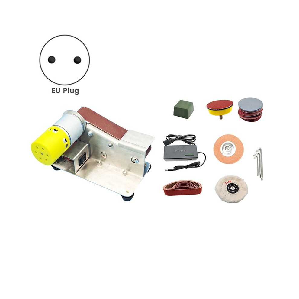 Belt Sander Electric Sanding Polishing Grinding Machine Electric Sanding Belt Sander Knife Grinder Grinder Eu Plug 4852693593477