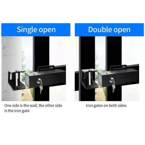24V Outdoor Waterproof Automatic Sliding Door Lock for Electric Automatic Gate Openers Door Access Control System 2