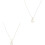 2Pièces Colliers Pendentif Lettre E Femme Chic 5