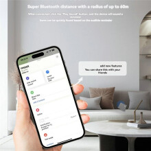 Für Magicard Pro Wallet Tracker Card IP68 Ortungs-GPS-Locator Smart Tag Item Tracker für die Find My App