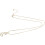 2Pièces Colliers Pendentif Lettre E Femme Chic 3
