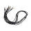 100Pcs Waterproof DS18B20 Temperature Sensor, Digital Temperature Thermal Cable Temperature (-55- +125) - 1 Meter 2