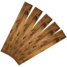 15Pièces Stickers Sol Décor Bois Grain Auto-Adhésifs Pour Salon Café