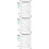 3Ensembles Tableaux Mémos Crayonné Transparent Multiusage 8