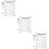 3Ensembles Tableaux Mémos Crayonné Transparent Multiusage 9