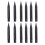 36Pièces Fixations Noires Pour De Pelouse Durable 1