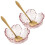 4Ensembles Bols Mélangeurs Roses Pour Masques 3