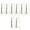 8Pièces Accessoire Bouddhiste Yin Qing Noir Son Durable 5
