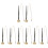 8Pièces Accessoire Bouddhiste Yin Qing Noir Son Durable 4