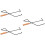 3Pcs Camping Fire Tongs Fire Pit Accessories for Bbq 9