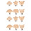 12Pièces Clips Dentition Bois Bébé Multi-Usage Légers Solides 5