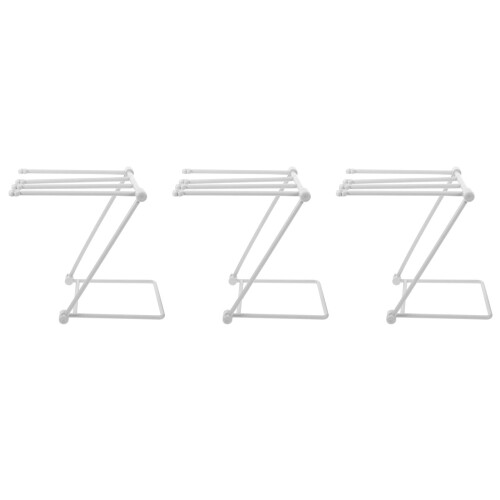 3Pièces Porte-Chiffons Pliable 4 Barres Pour Cuisine 1