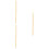 3Pièces Pinceaux Bambou Beige Usage Dessin 6