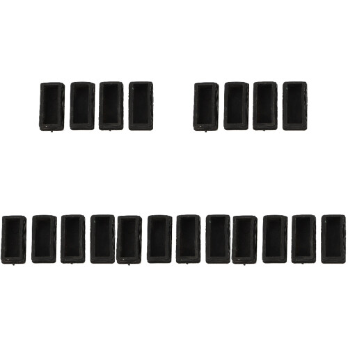 20Pièces Pads Pieds D'échelle Antidérapants Noir Usage 1