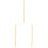 3Pièces Pinceaux Bambou Beige Usage Dessin 2