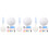 3Ensembles Ballons Foot DIY Blancs PU Pour Déco 6