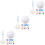 3Ensembles Ballons Foot DIY Blancs PU Pour Déco 7