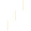 3Pièces Pinceaux Bambou Beige Usage Dessin 4