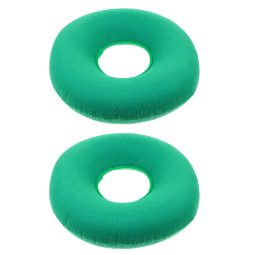 4Pièces Coussin Gonflable Vert Pour Coccyx Maison