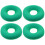 4Pièces Coussin Gonflable Vert Pour Coccyx Maison 2