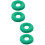 4Pièces Coussin Gonflable Vert Pour Coccyx Maison 7