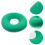 4Pièces Coussin Gonflable Vert Pour Coccyx Maison 8