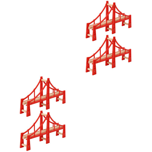 4Pièces Ponts De Chemin De Fer Jouet En Plastique 2