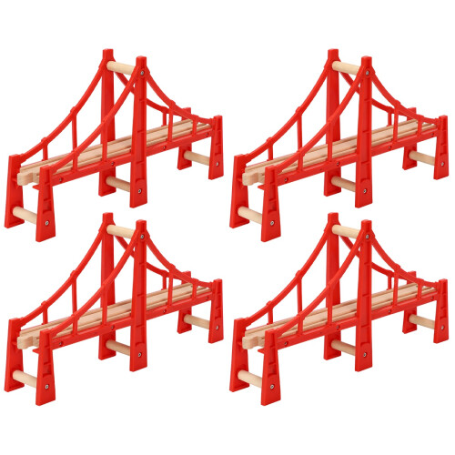 4Pièces Ponts De Chemin De Fer Jouet En Plastique 1