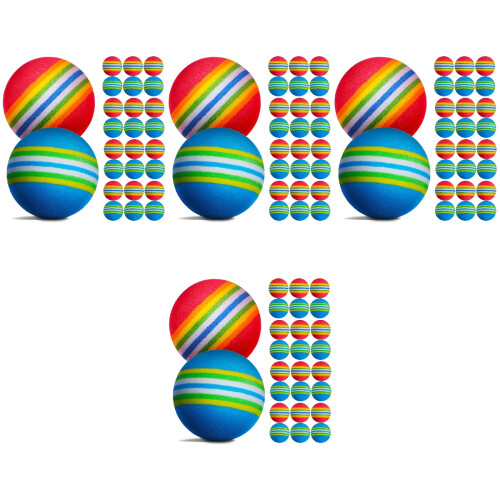 104Pièces De Golf Légères Eva Couleurs Assorties 2